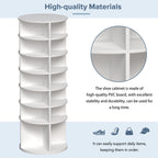 7-Tier Rotating Shoe Rack Tower