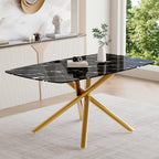Luxurious 63"x35.4" Dining Table