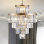 Golden Luxury Crystal Chandelier