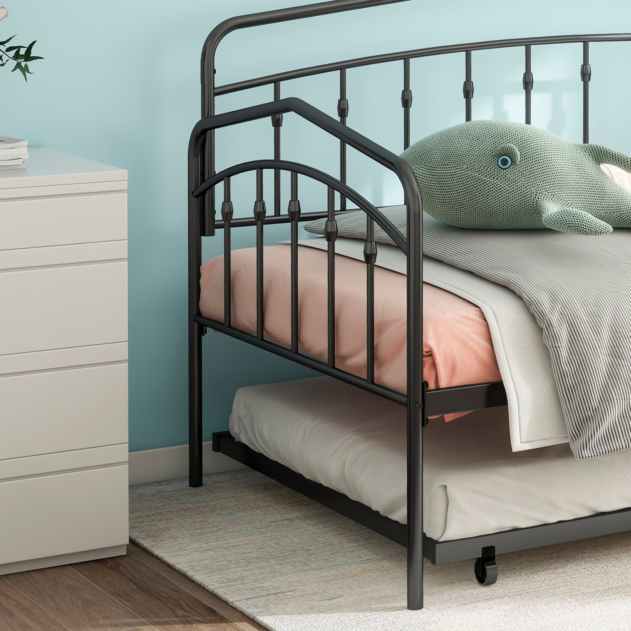 Fox Twin Daybed With Twin Trundle