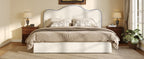 Queen Size Upholstered Platform Bed
