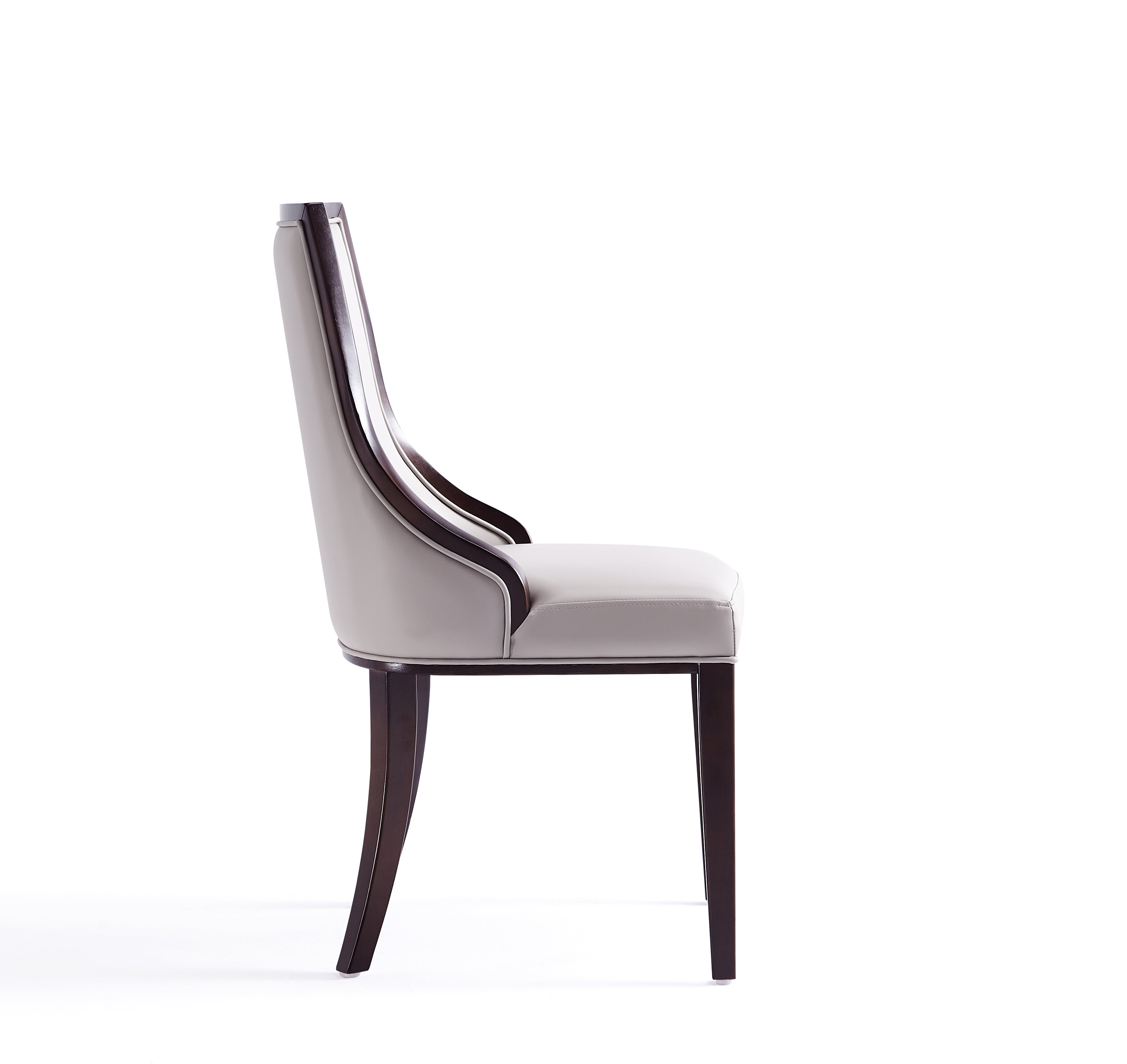 Grand Wood Upholstered Dining Chair