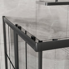 Goodyo Corner Shower Door 36 in. D x 36 in. W x 72 in. H