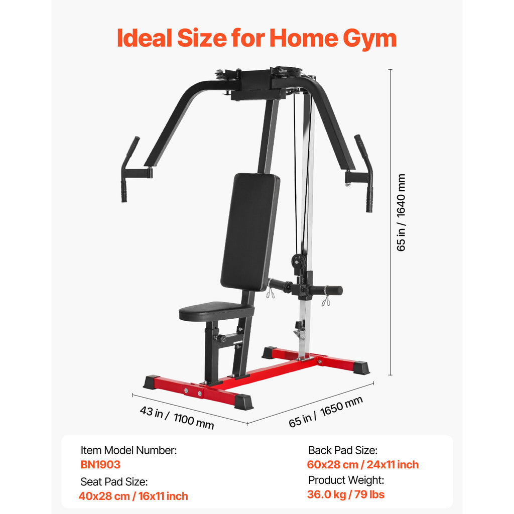 Chest Fly Machine - Adjustable Fly and Reverse Delt Machine