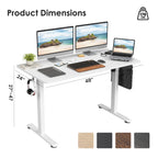 STARY Electric Standing Desk with Splice Board