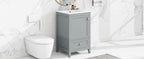 20" Bathroom Vanity with Sink and Soft Closing Door