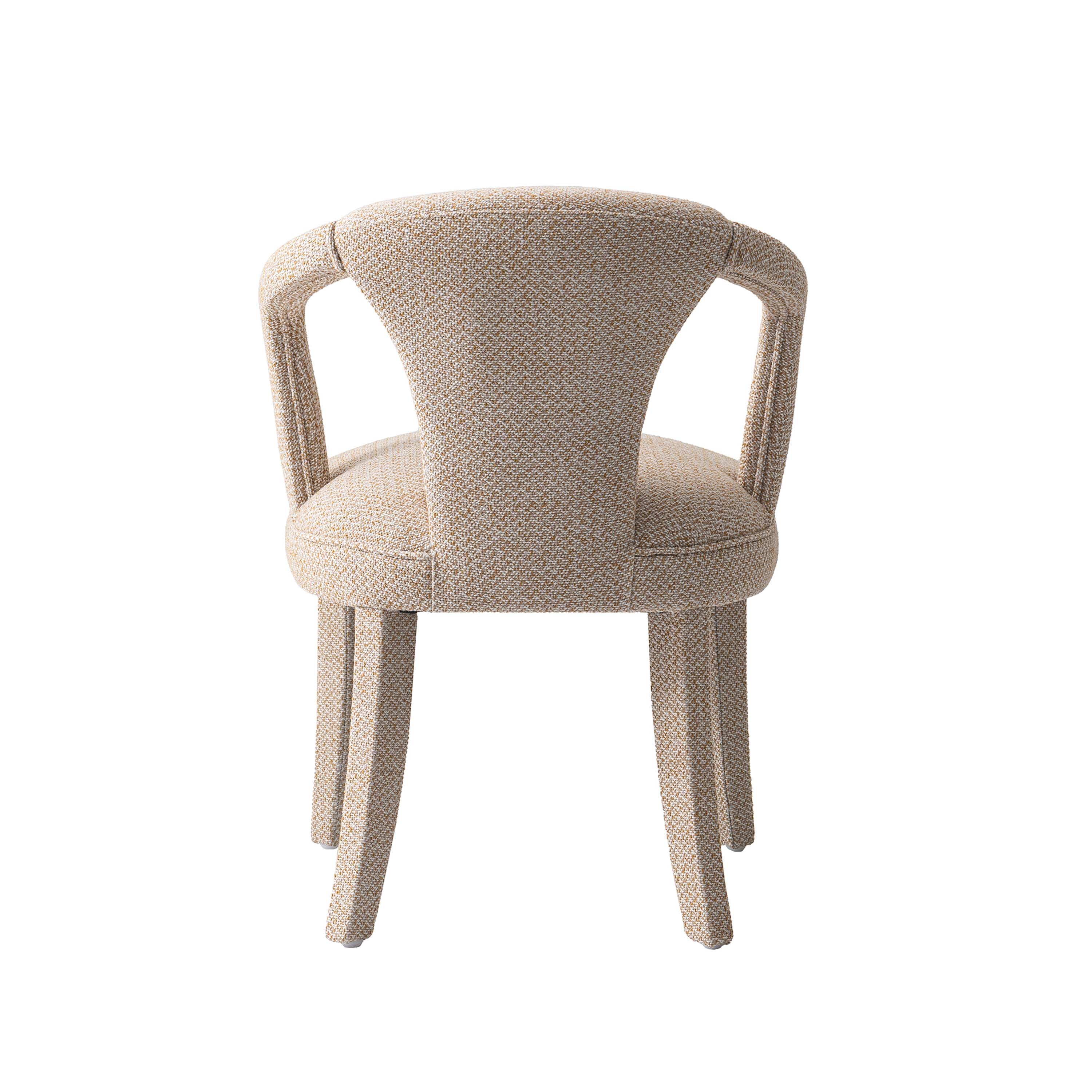 Palmer Upholstered Tweed Armchair