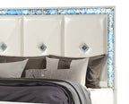 Laguna Modern Style Queen Upholstered Bed