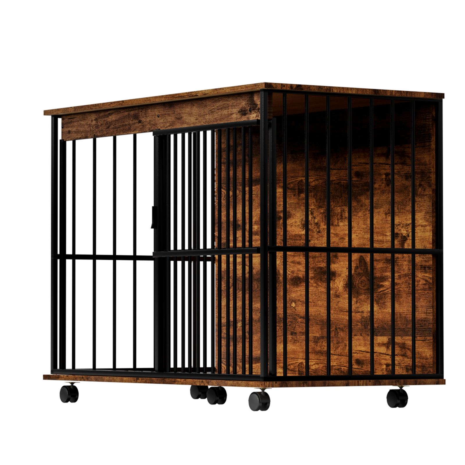 Wooden Dog Crate Furniture for Medium to Large Dogs
