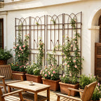 4 Pack Metal Garden Trellis 71" x 17.7"