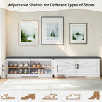 2-Tier Storage Bench with Padded Seat Cushion