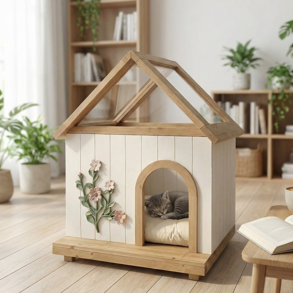 Daisy FSC-Certified Cedar Cat House