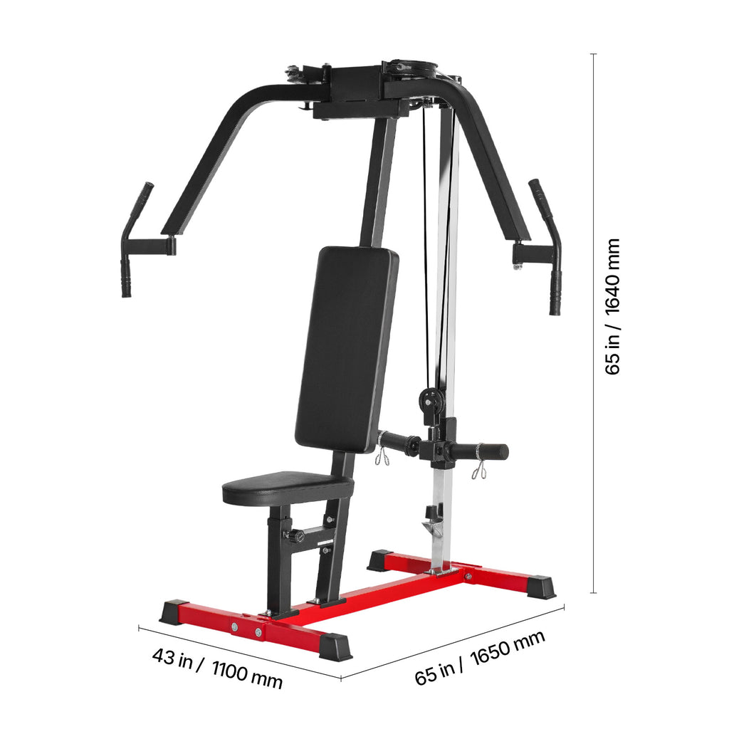 Chest Fly Machine - Adjustable Fly and Reverse Delt Machine