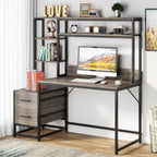 55 Inches Multifunctional Computer Desk