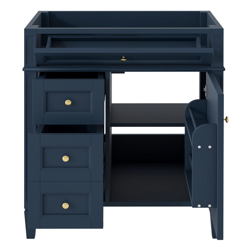 30" Bathroom Vanity Without Top Sink
