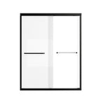 Tempered Glass Double Sliding Shower Door