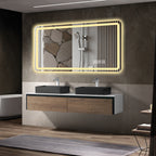 28x60 Inch LED Bathroom Vanity Mirror