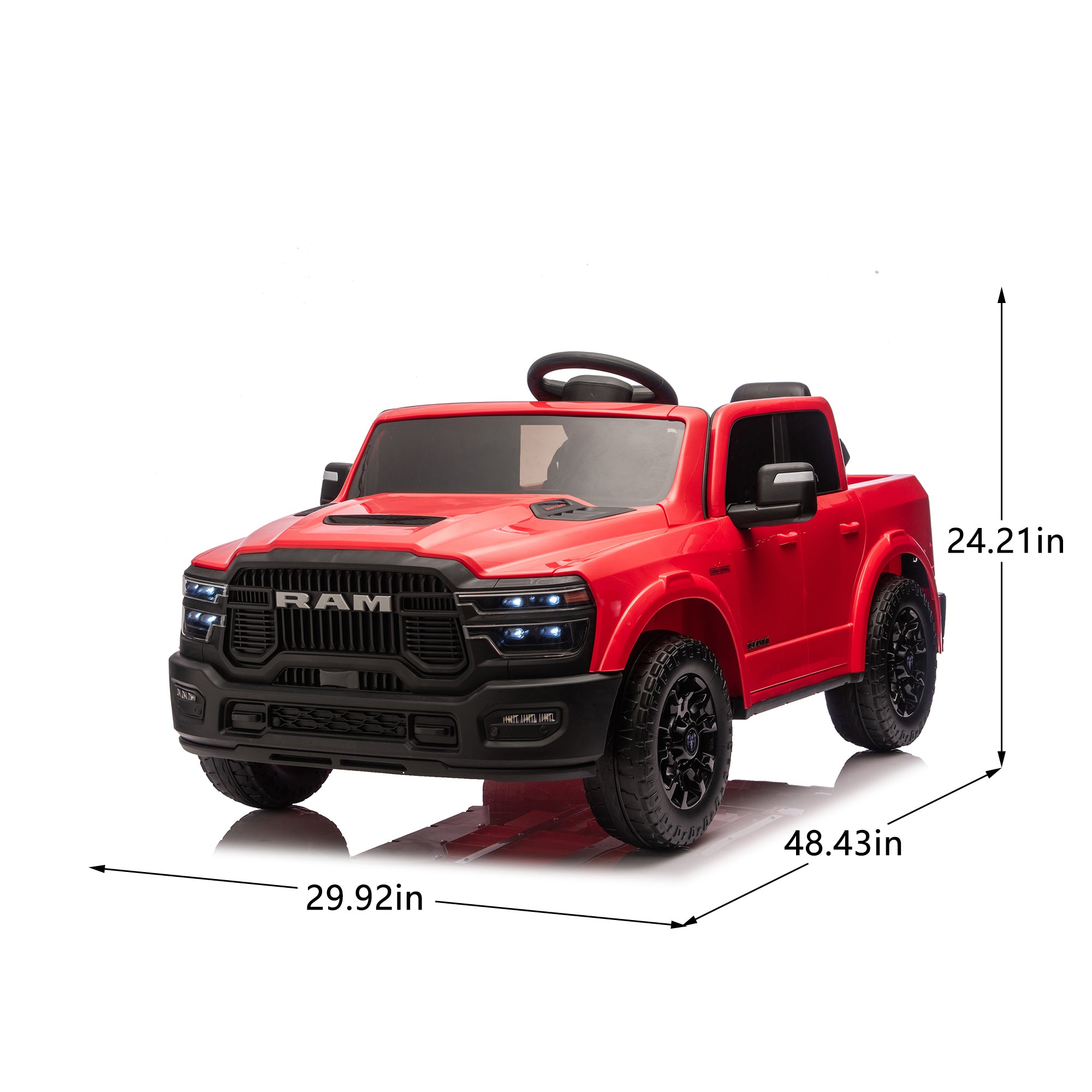 Officially Licensed Dodge RAM 2500 Kids Ride On Truck