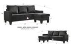 Jessica G0512-SCH Sofa Chaise