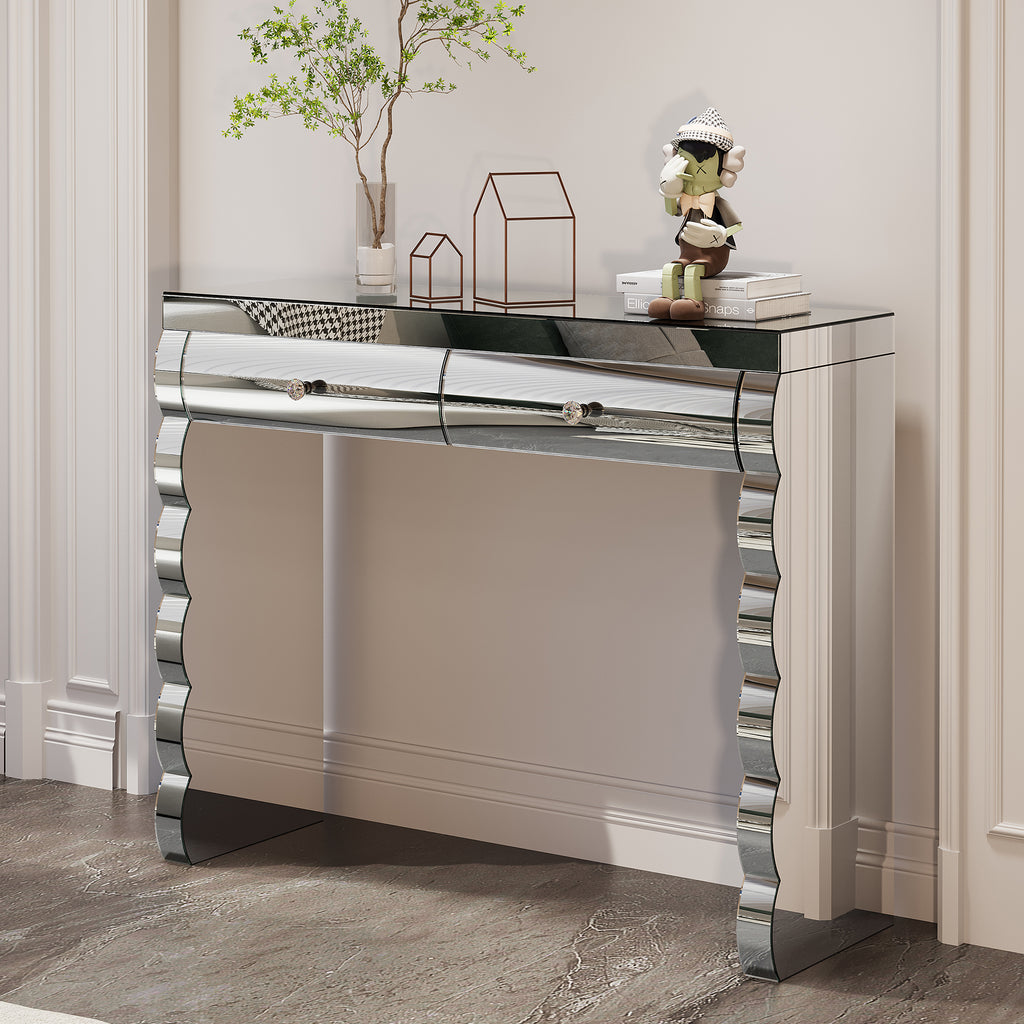 Mirror Console Table