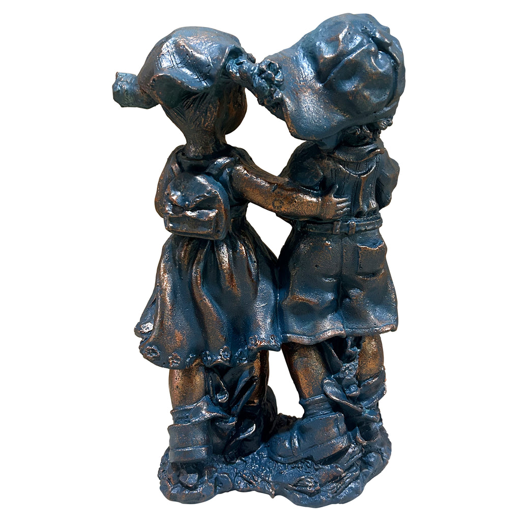 Magnesium Oxide Statues of Boy and Girl