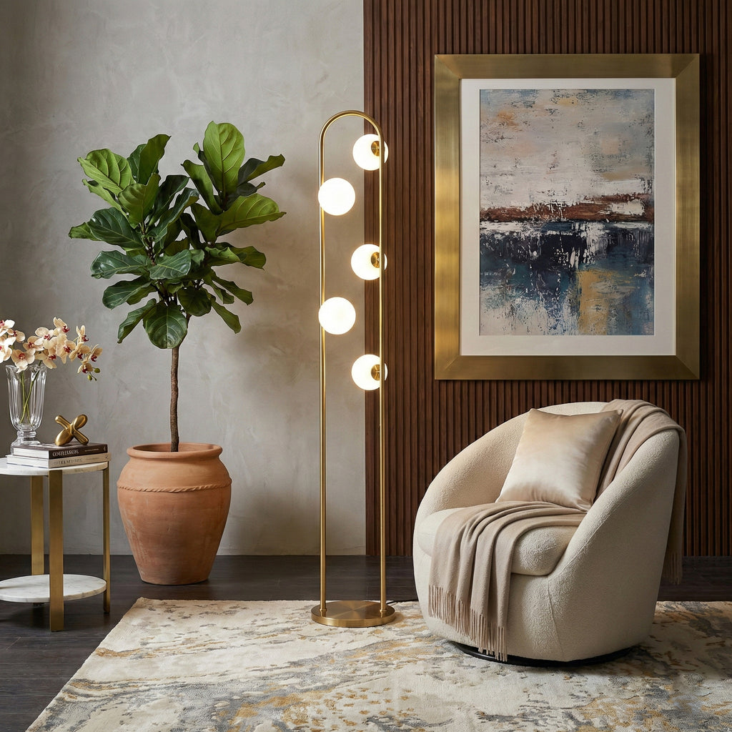 Modern Floor Lamp for Living Room, Artema Floor Lamp