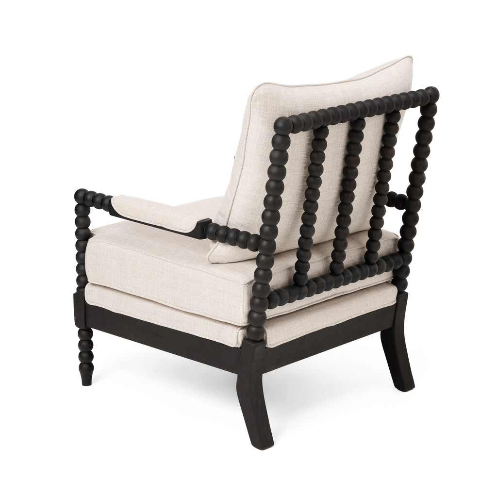 Rubber Wood Accent Chair