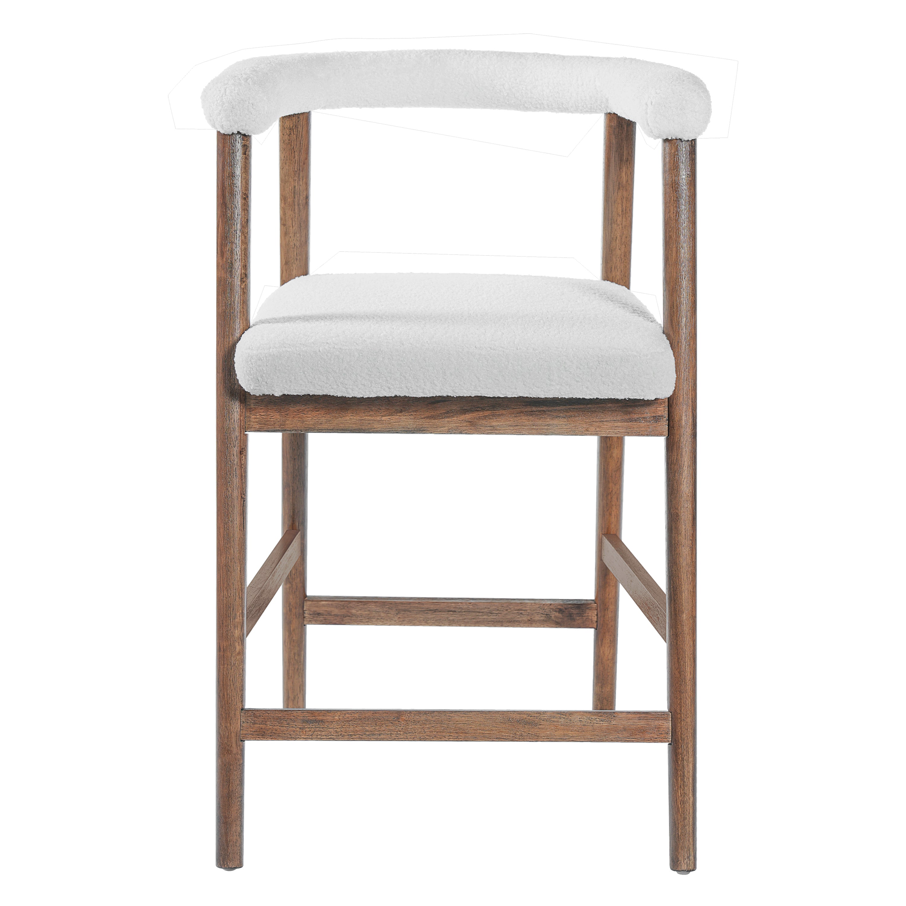 24.5'' Seat Height Bar Stools with Back