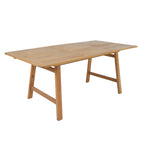 7-Piece Extendable Acacia Wood Outdoor Dining Set
