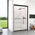 44"-48"W*72" H Semi-Frameless Double Sliding Shower Door