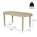 7-Piece Outdoor Acacia Wood Dining Set with Rope-Woven Armchairs