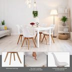 Set of Four Dining Chairs – Medieval Modern Style