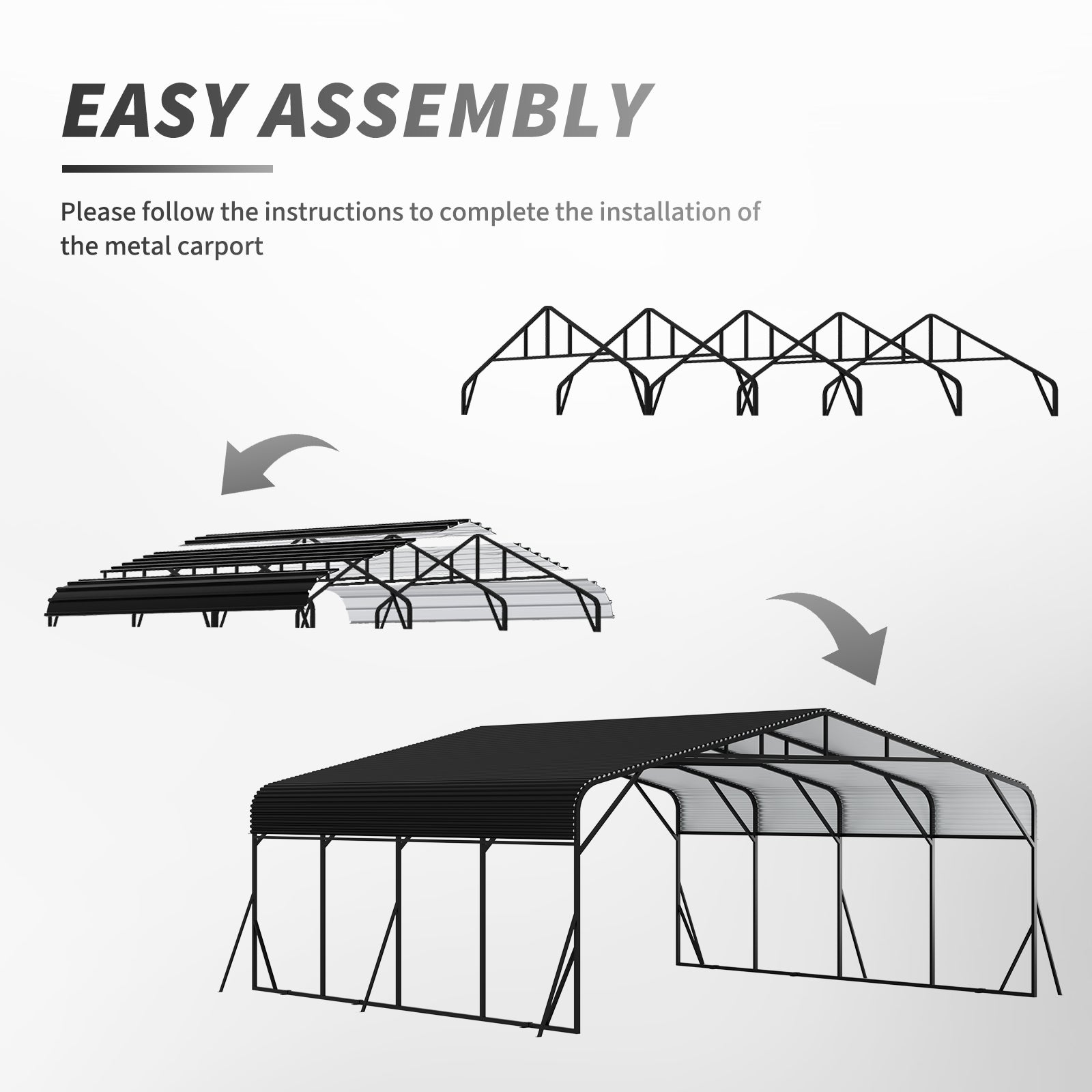 Carport 20 x 20 Shelter