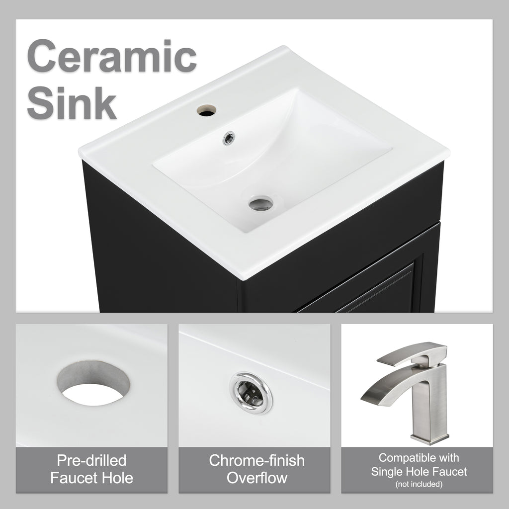 20" Bathroom Vanity with Sink