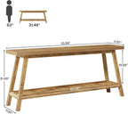 70.9 Inches Extra Long Farmhouse Console Table