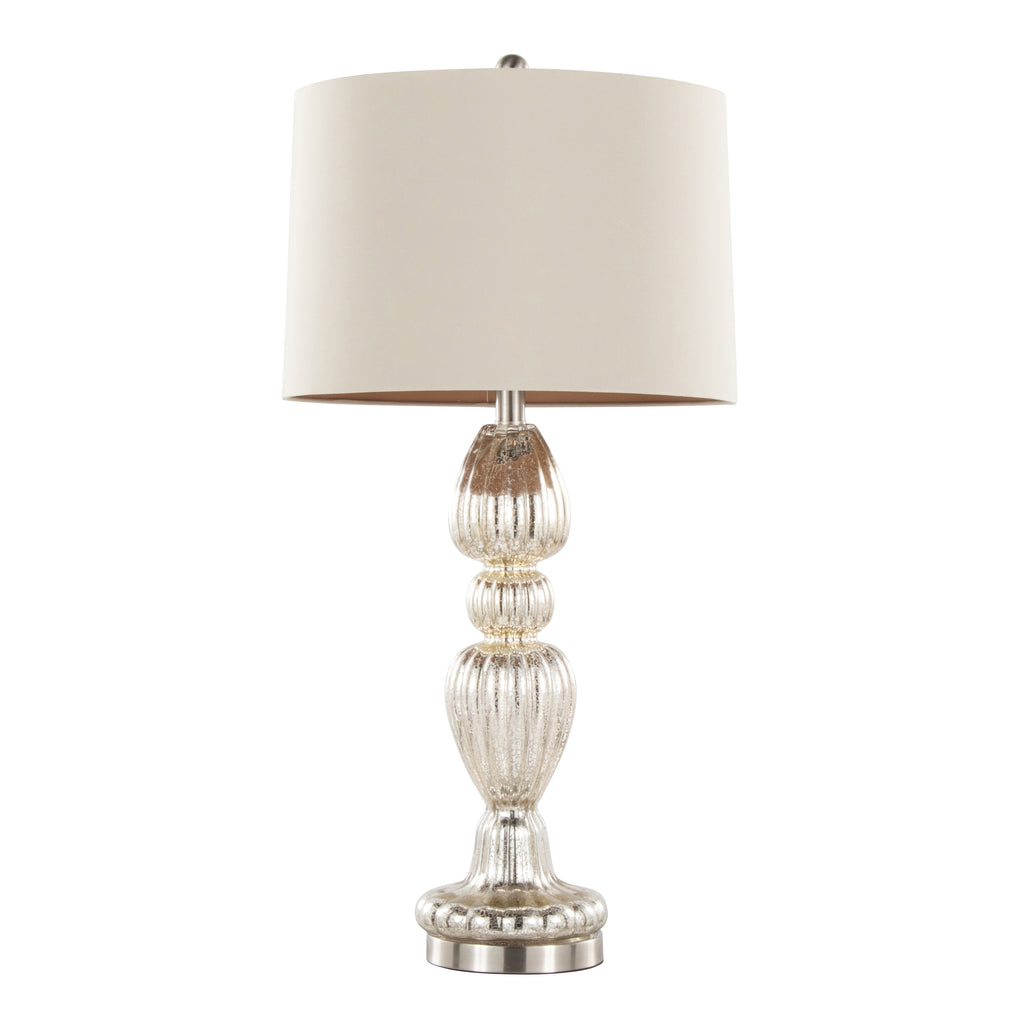 Spade 30" Contemporary Glass Table Lamp