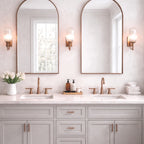 Dewdrop Wall Lamp - Bronze and Clear