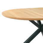 Extendable Table with Metal Legs