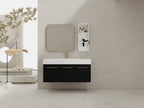 48 Inch Wall-Mounted Bathroom Vanity with Sink