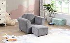 Kids Chair with Ottoman