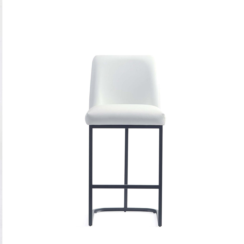 Serena Metal Upholstered Counter Stool