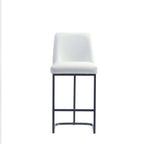 Serena Metal Upholstered Counter Stool