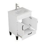 24-Inch Bathroom Vanity With Sink Combo