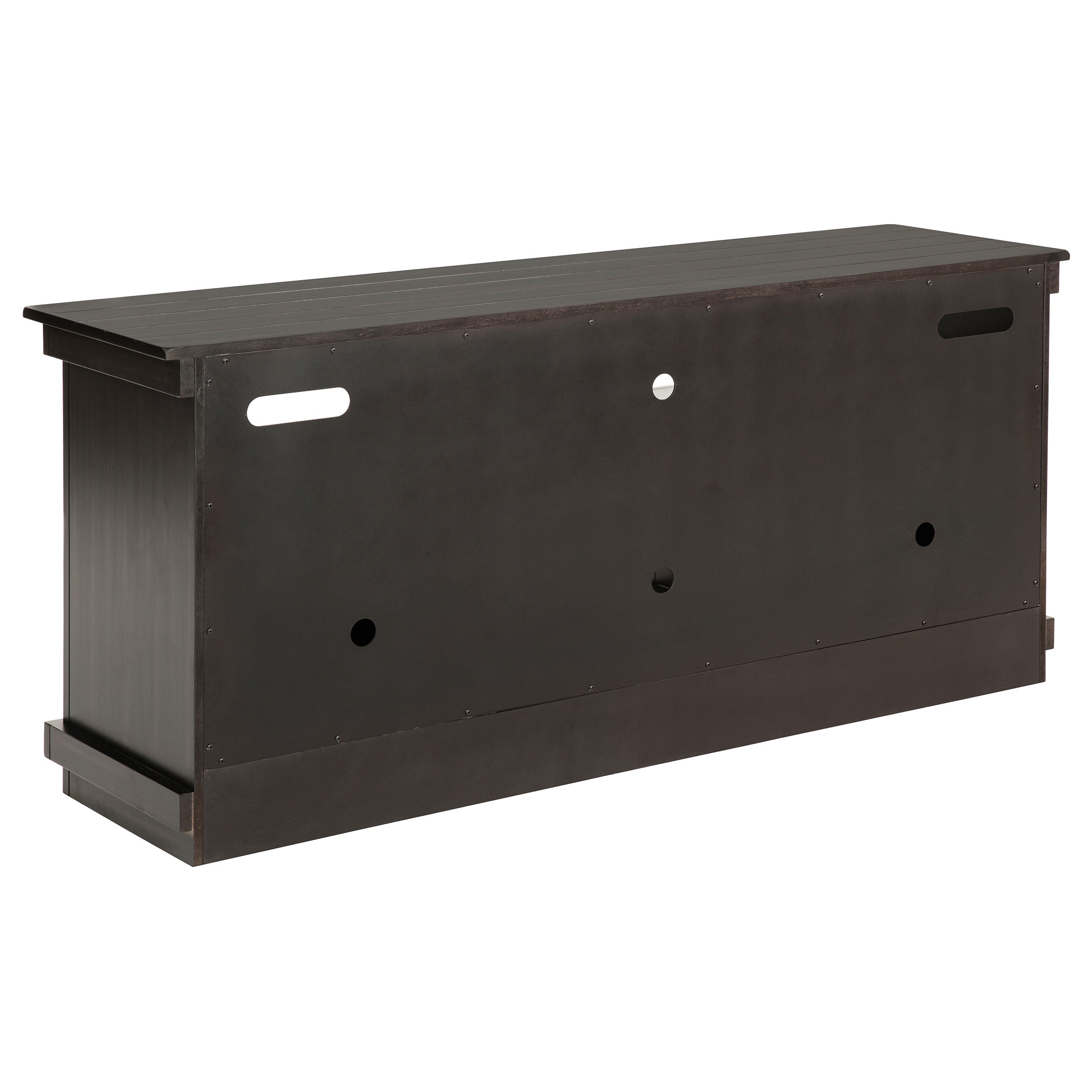 Castleton Distressed Java TV Stand Media Console