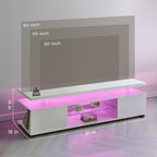 LED TV Stand for 60 Inch TVs - White