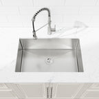 Stainless Steel Kitchen Sink, 30"x19" Drop In Single Bowl