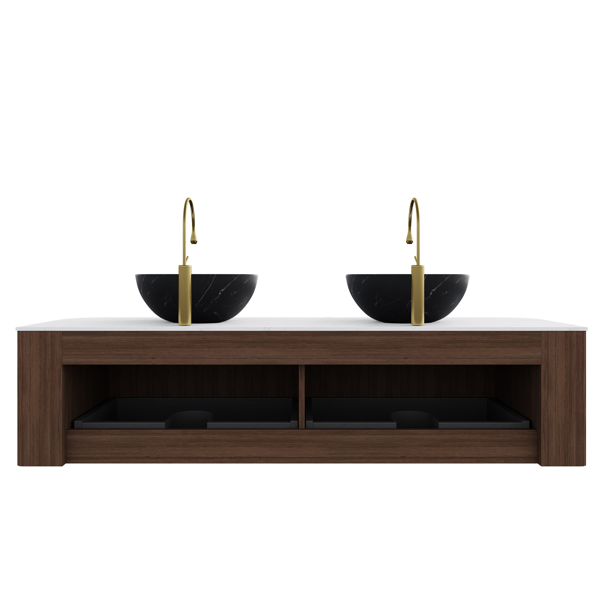 Dina 60" Bathroom Vanity & Sinks
