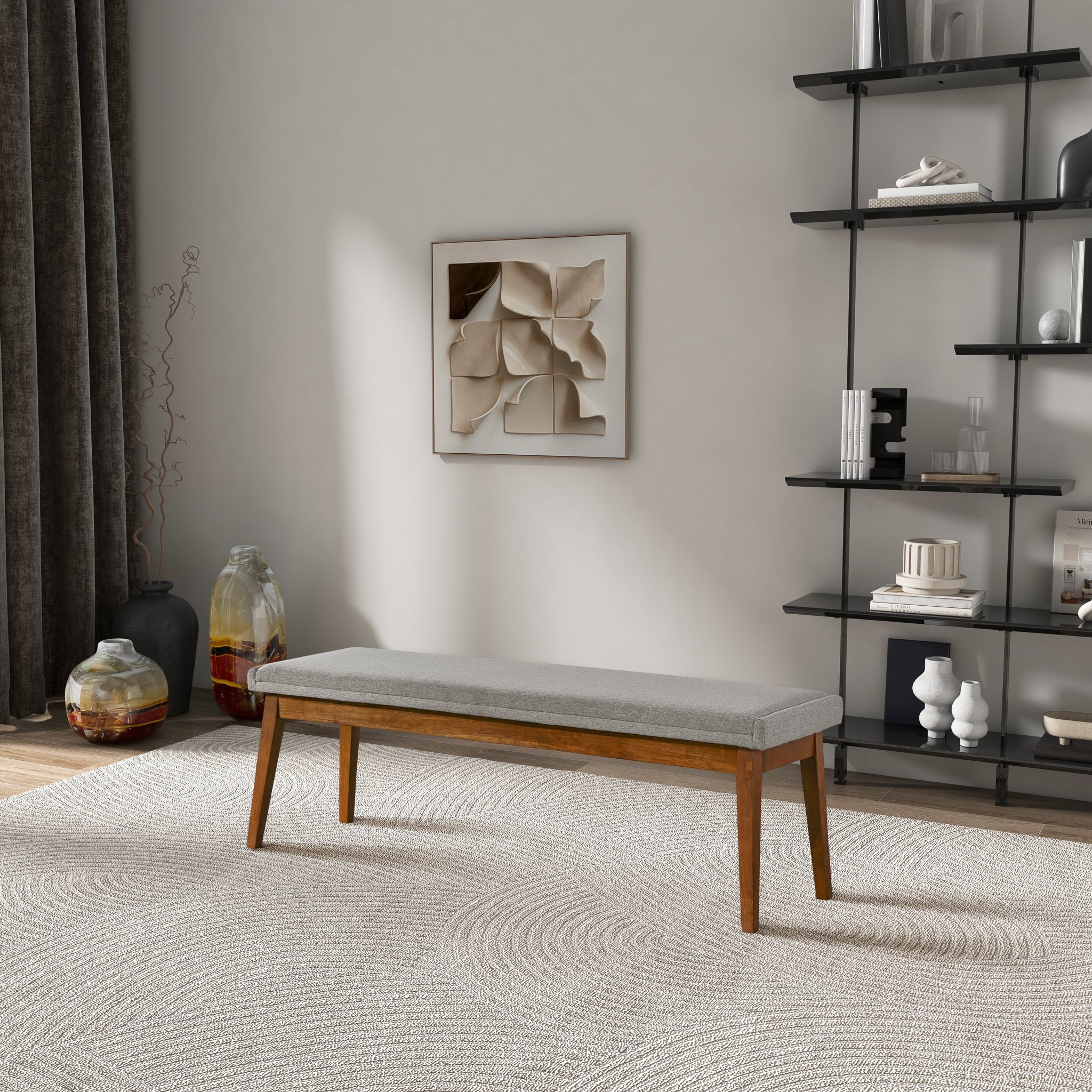 Warren Bench in Ash