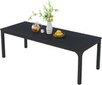 Modern Black Dining Table