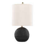 23" Contemporary Polyresin Table Lamp in Matte
